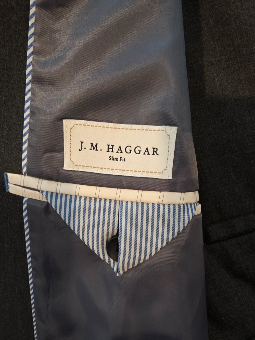 *J.M. Haggar Men's Suit Separate Jacket and Matching Trousers* - Picture 3 of 7